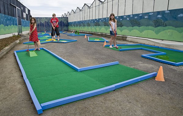 Crazy Golf at Studley Grange near Swindon